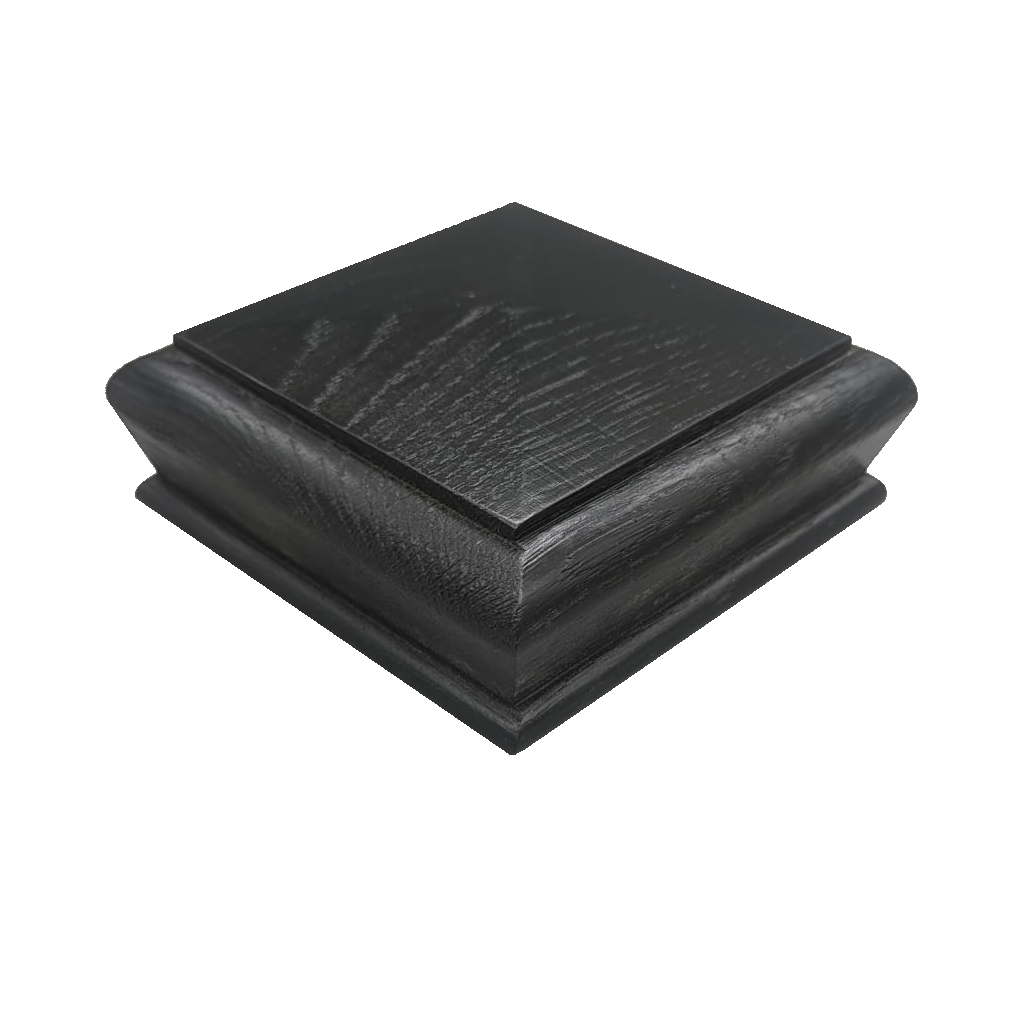 Black Oak Pyramid Cap Stair Crazy