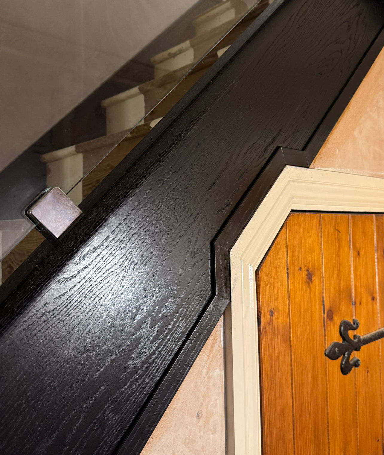 Black Oak Veneer Cladding – Stair Crazy