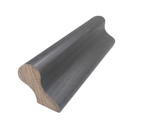 Black Oak Pigsear Wall Handrail